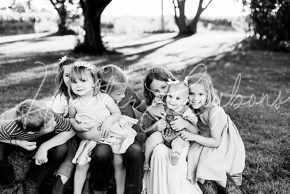 Van Matre family 2024-12BW