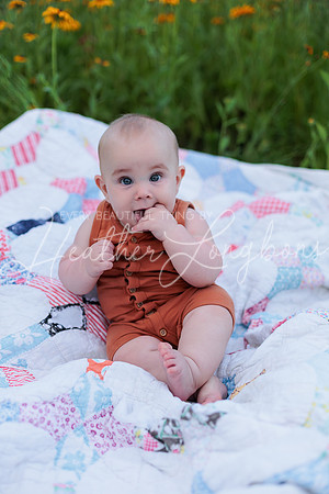 Forrest 6 months + family photos-1