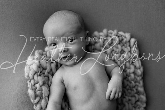 Mason Newborn-2BW