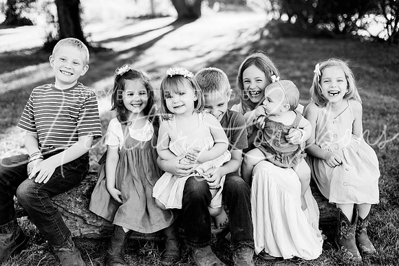 Van Matre family 2024-16BW