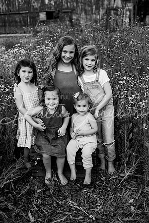 Forrest 6 months + family photos-69BW