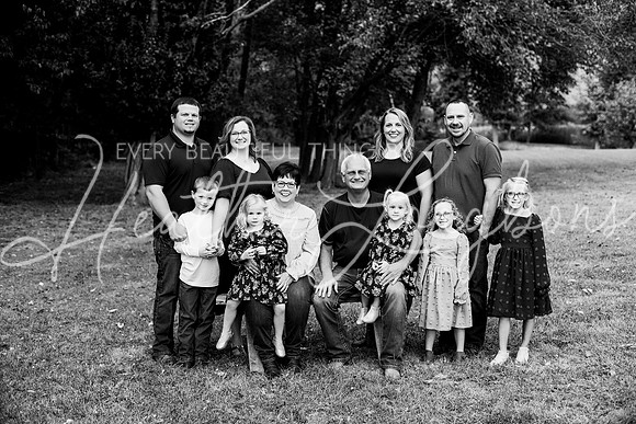 Aydt Extended family-1BW
