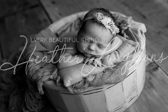 Sarah Newborn-13BW