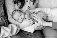 Lena Harris Newborn-7BW