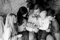 Lena Harris Newborn-10BW