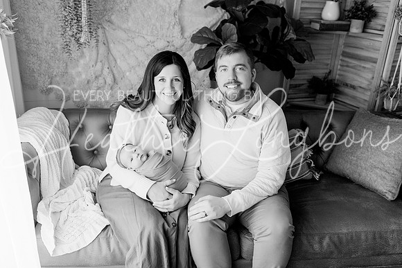 Lena Harris Newborn-16BW