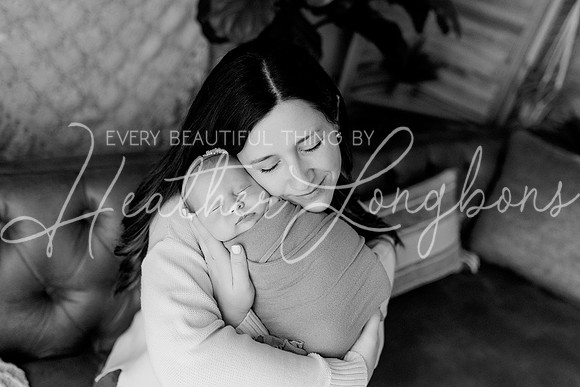 Lena Harris Newborn-29BW