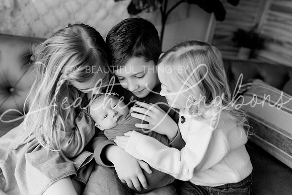 Lena Harris Newborn-72BW