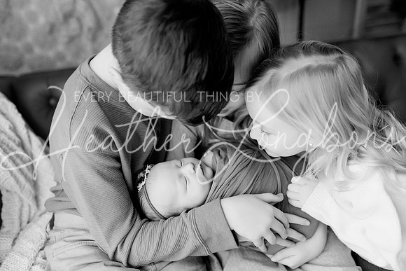 Lena Harris Newborn-81BW