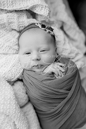 Lena Harris Newborn-85BW