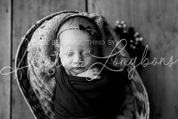 Lena Harris Newborn-100BW