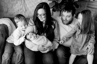 Corie Taylor Newborn-2BW