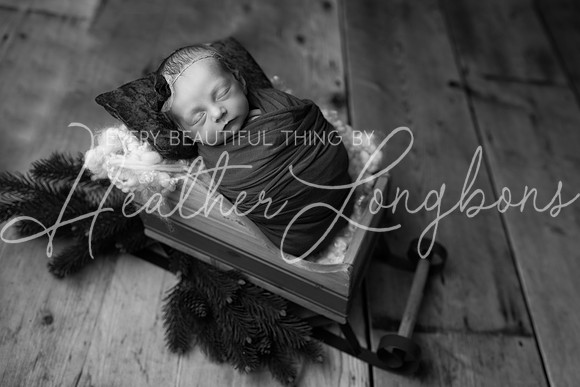 Amelia newborn-2BW