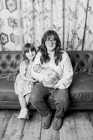 Ruby Johnston Newborn-10BW