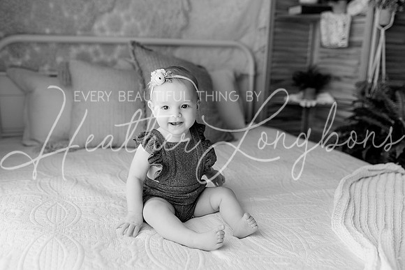 Dusti 9 months-1BW