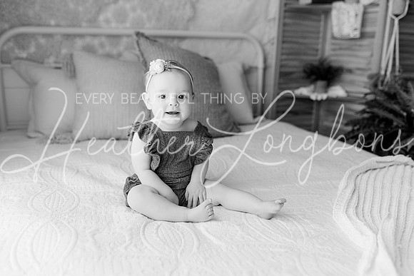 Dusti 9 months-6BW