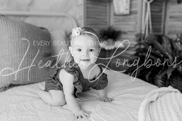 Dusti 9 months-9BW