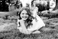 Kamryn Graduation-10BW