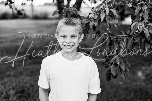Forrest 6 months + family photos-84BW