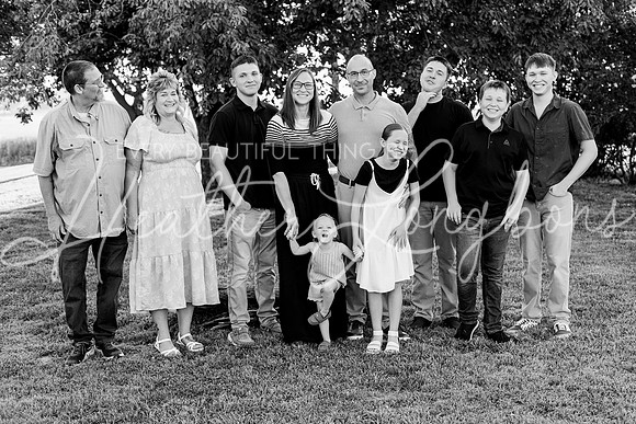 Morris Family-8BW