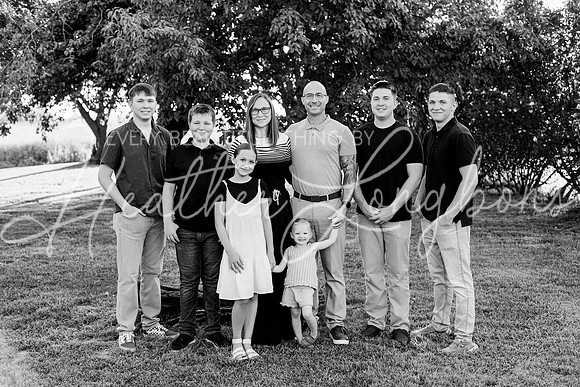 Morris Family-9BW
