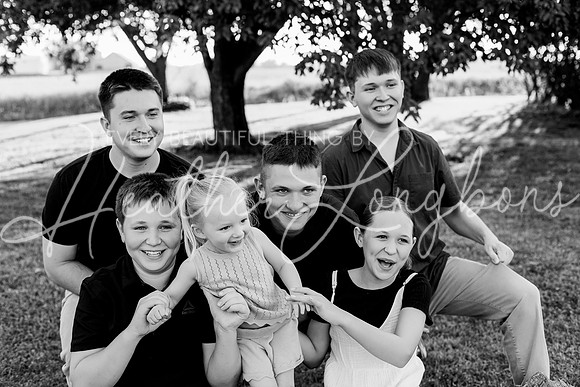 Morris Family-12BW