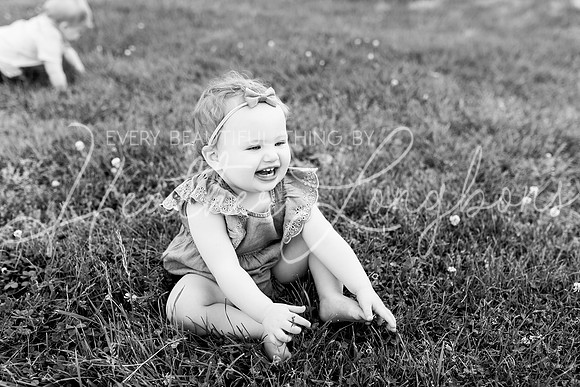 Cochren Twins One Year-84BW