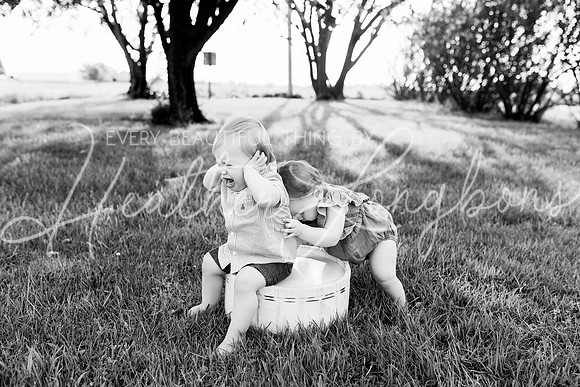Cochren Twins One Year-102BW