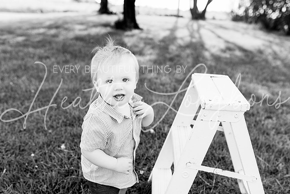Cochren Twins One Year-73BW