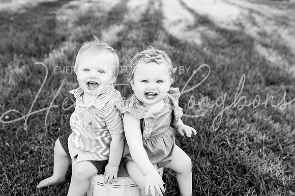 Cochren Twins One Year-90BW