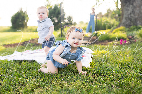 Cochren Twins One Year-33