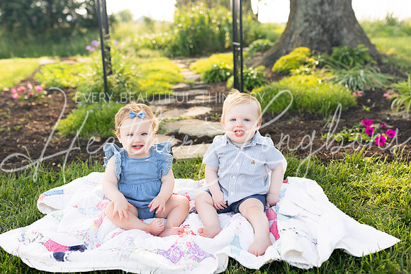 Cochren Twins One Year-19