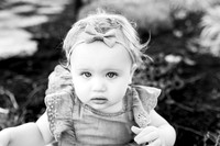 Cochren Twins One Year-1BW