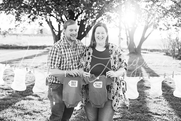 Miller Baby 2 Announcement-23BW