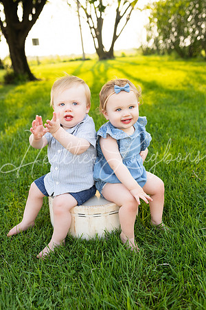 Cochren Twins One Year-95