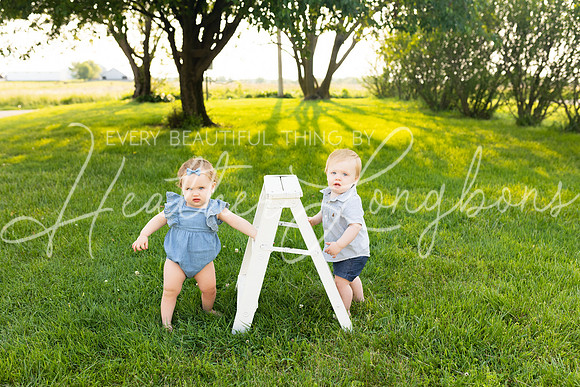 Cochren Twins One Year-70