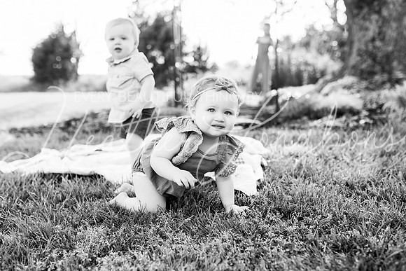 Cochren Twins One Year-33BW