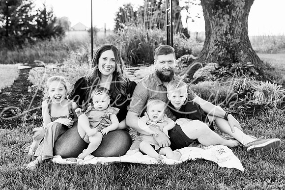 Cochren Twins One Year-25BW