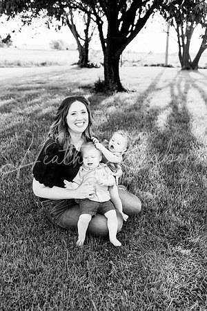 Cochren Twins One Year-111BW
