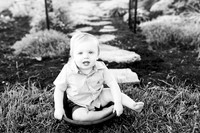 Cochren Twins One Year-10BW