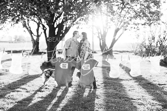 Miller Baby 2 Announcement-17BW