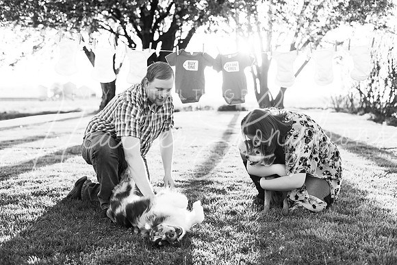 Miller Baby 2 Announcement-15BW