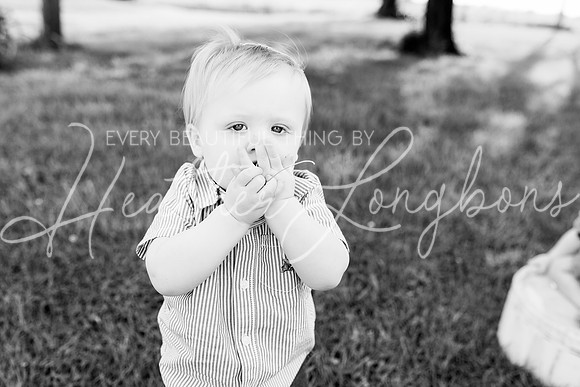 Cochren Twins One Year-107BW