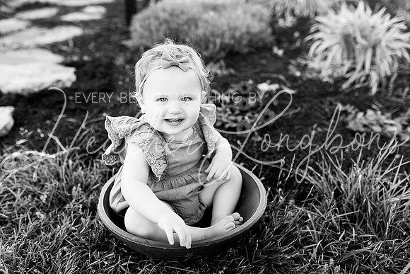 Cochren Twins One Year-6BW