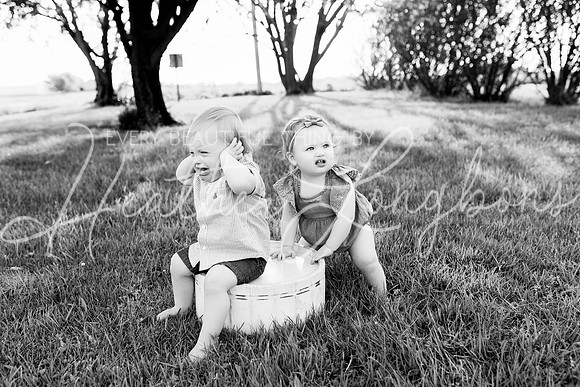 Cochren Twins One Year-104BW
