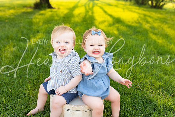Cochren Twins One Year-94