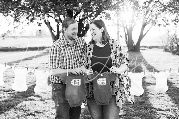 Miller Baby 2 Announcement-25BW