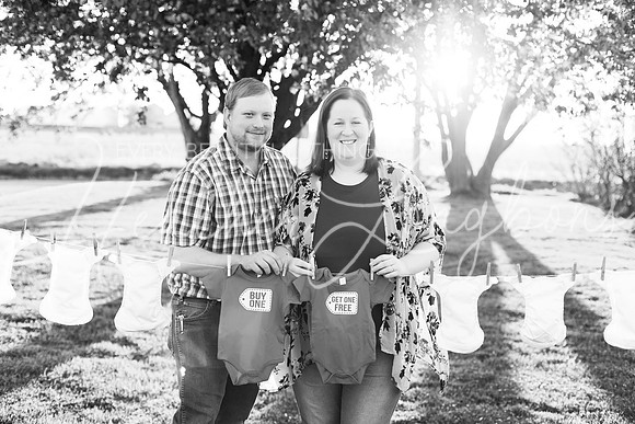 Miller Baby 2 Announcement-21BW