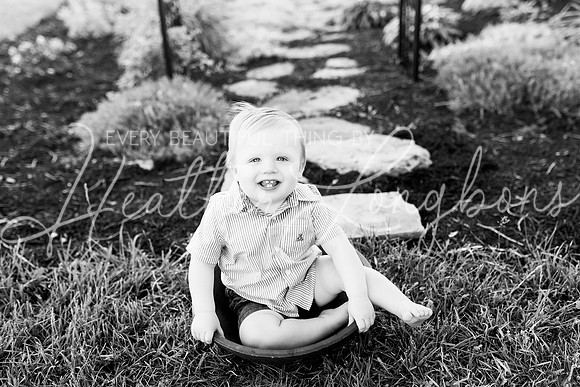 Cochren Twins One Year-13BW