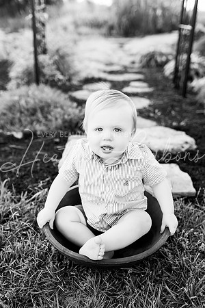 Cochren Twins One Year-8BW